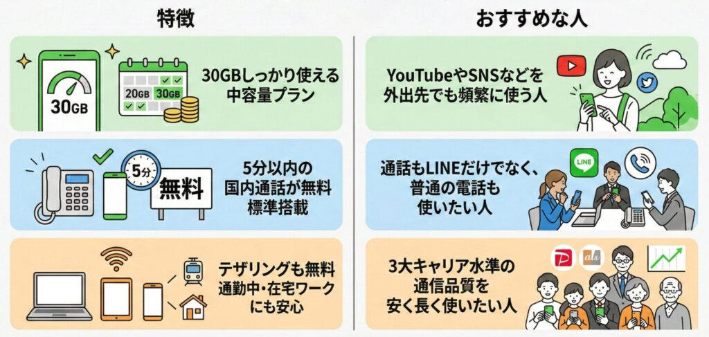 「ベストプランV」の特徴とおすすめユーザー