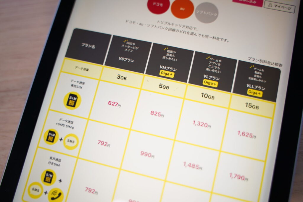 NUROモバイル：LINEトークのデータ消費がゼロになるバリュープラス