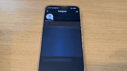 マイネオの3Mbpsのパケット放題でInstagramを閲覧、画像が完全に表示されるまでのほぼ瞬時で、もしくはラグがあっても1〜2秒程度に収まっている